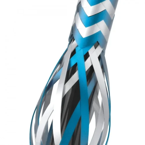 Hama кабел USB reflective c-ltg син