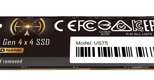 Silicon Power SSD drive US75 2TB M.2 PCIe Gen4x4 NVMe 1.4 7000/6500 MB/s