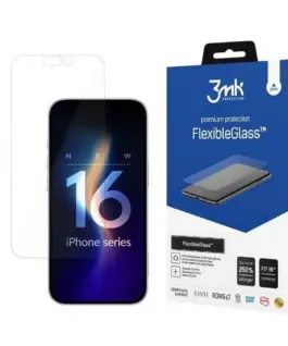 3MK Hybrid glass FlexibleGlass iPhone 16