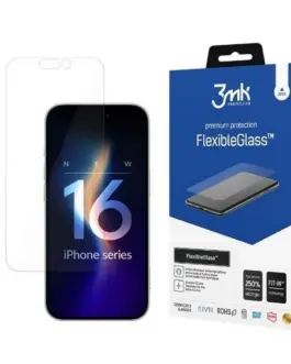 3MK Hybrid glass FlexibleGlass iPhone 16