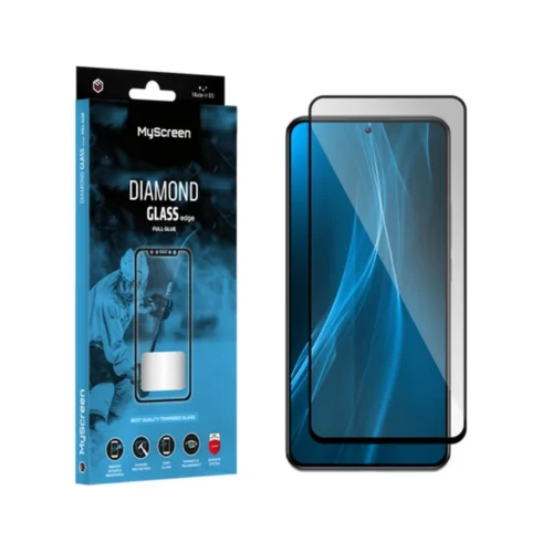 MyScreenProtector Hybrid glass Diamond Glass Lite Full Glue iPhone 16 6,1 черен