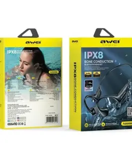 Alternative view of AWEI Bluetooth earphones A899BL with bone conduction