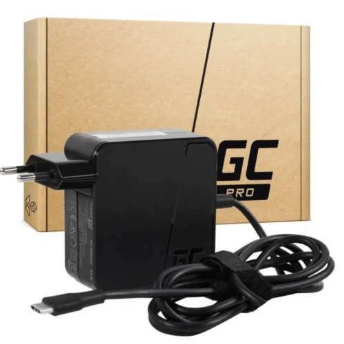 Green Cell зарядно USB-C 65W 5V-9V-12V-15V/3A 20V/3.25A Power Delivery