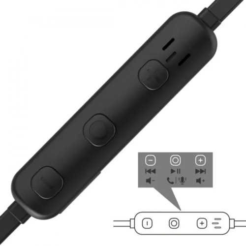 Hama синtooth слушалки Freedom Run II черен