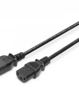 Digitus Power Cord extension Type IEC C14/IEC C13 M/F черен 18m