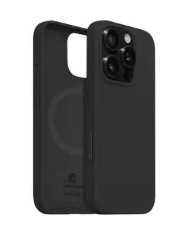 Alternative view of CRONG Case iPhone 16 Pro Max MagSafe Color Cover черен