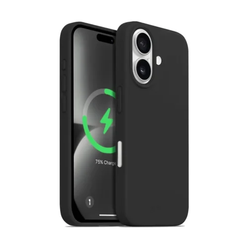 CRONG Case iPhone 16 Plus MagSafe Color Cover Magnetic черен