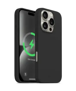 CRONG Case iPhone 16 Pro MagSafe Color Cover черен