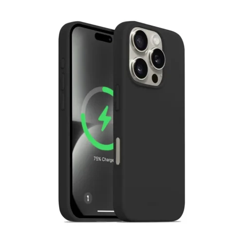 CRONG Case iPhone 16 Pro MagSafe Color Cover черен