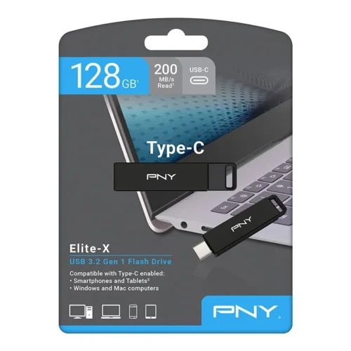Alternative view of PNY Pendrive 128GB USB-C 3.2