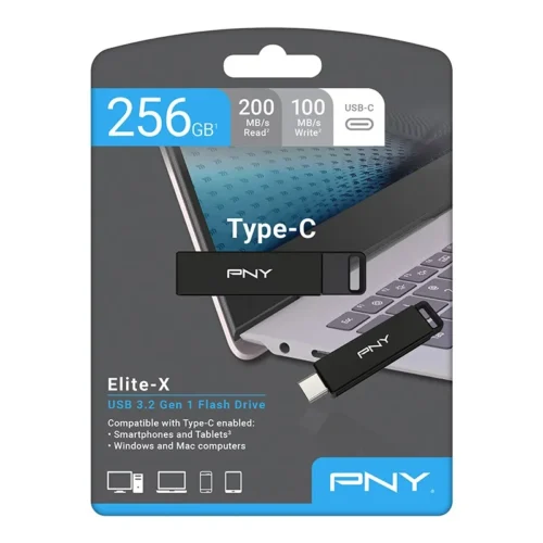 Alternative view of PNY Pendrive 256GB USB-C 3.2