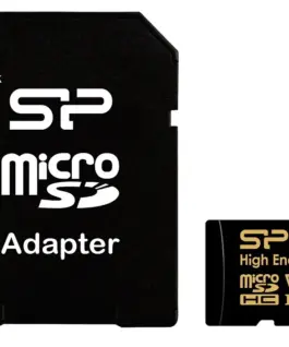 Silicon Power памет card microSDHC High Endurance 32GB V30 UHS-1 U3 A1 24/7 + адаптер
