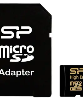 Silicon Power памет card microSDHC High Endurance 32GB V30 UHS-1 U3 A1 24/7 + адаптер