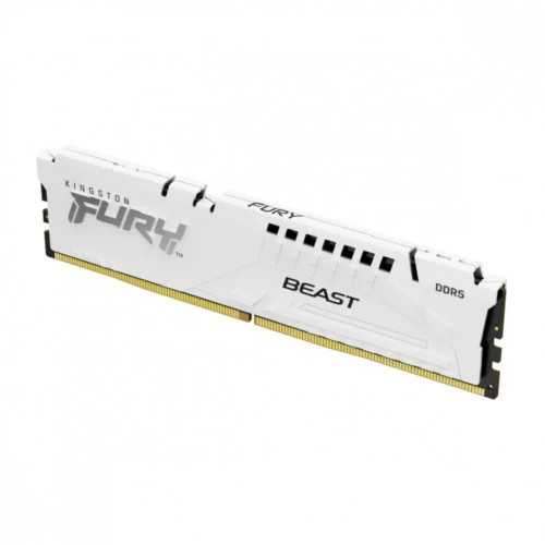 Kingston памет DDR5 Fury Beast бял 16GB