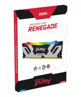 Alternative view of Kingston памет DDR5 Fury Renegade RGB 64GB(2*32GB)/6400 CL32