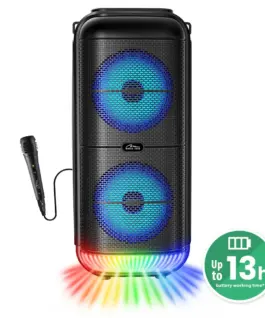 Media-Tech PORTABLE BT SPEAKER POWER AUDIO MT3183