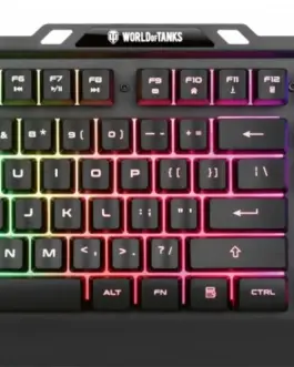 YENKEE Metal клавиатура for Gamers COMQUEROR dynamic backlight - limited edition World Of