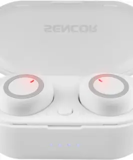 Sencor безжични слушалки SEP 510BT WH TWS BT 5.0 Time 5h