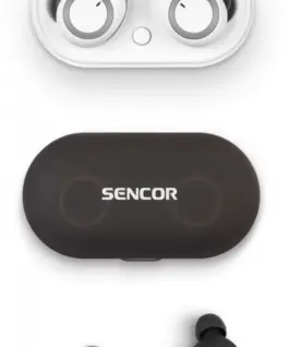 Sencor безжични слушалки SEP 510BT WH TWS BT 5.0 Time 5h