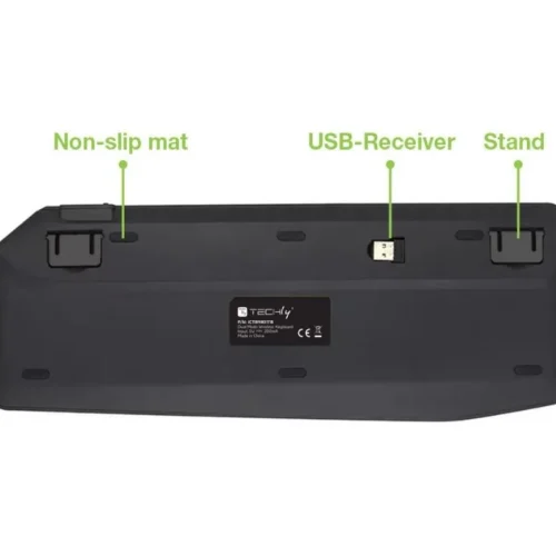 Techly Wireless BT keyboard 2.4GHz USB