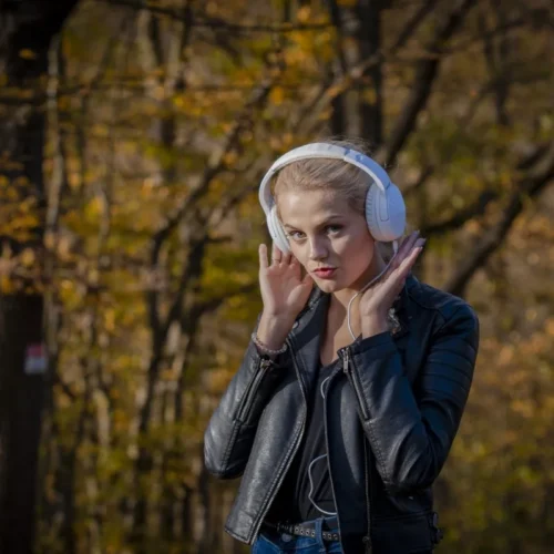 Alternative view of Sencor Headphone SEP 636WH бял 20Hz-20kHz, 100dB 32ohm