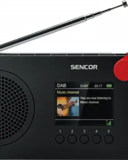 Sencor Digital radio with battery SRD 7757B Radio DAB+/FM