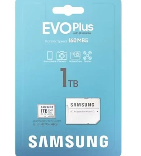 Alternative view of Samsung microSD Card EVO Plus MB-MC1T0SA/EU + адаптер