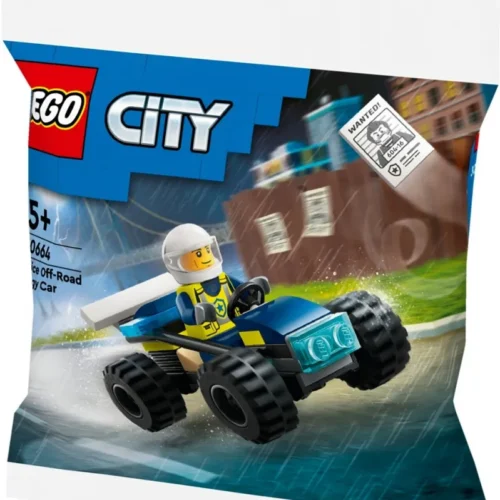 Alternative view of LEGO Bricks City 30664 Police Off-Road Buggy Car