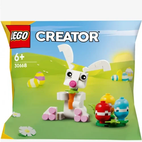 Alternative view of LEGO Bricks Creator 30668 Easter Bunny with Colorful Eggs