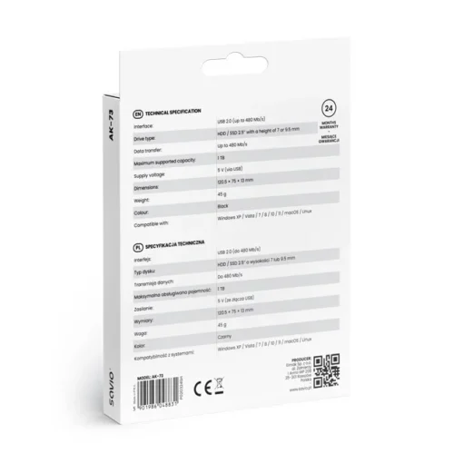Savio External HDD/SDD AK-73 SAVIO