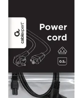 Alternative view of Gembird Power cord C5 VDE 0.5m