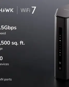 Alternative view of Netgear Router WiFi 7 BE6500 RS200