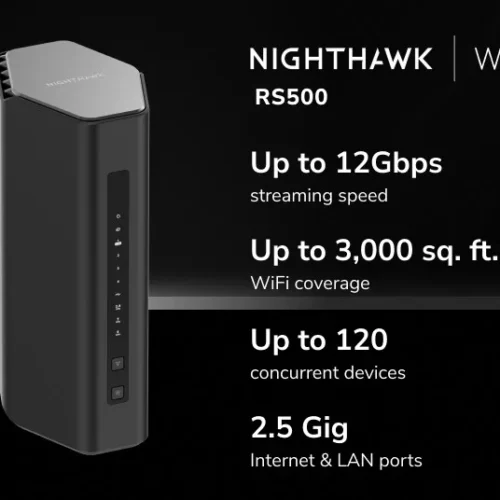 Alternative view of Netgear Router WiFi 7 BE12000 RS500