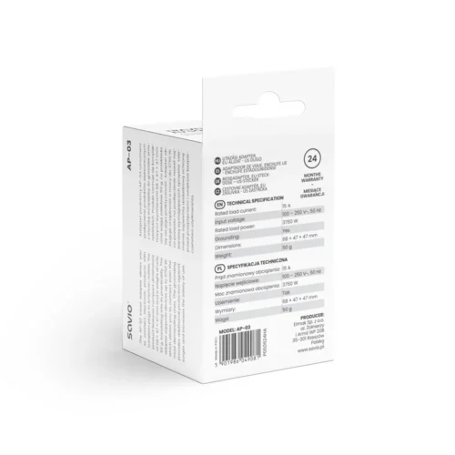 Savio Travel адаптер AP-03 SAVIO