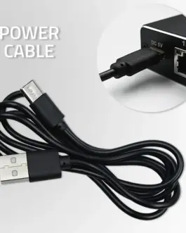 Alternative view of Qoltec Splitter mini SWITCH 1x2 port RJ45 1000Mbps