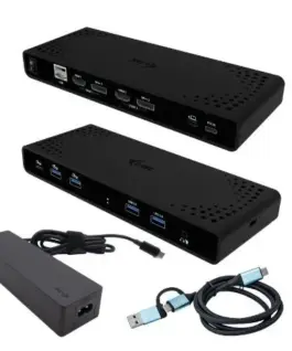 i-tec Universal Docking Station Dual 4K Display Power Delivery 85W + i-tec USB-C зарядно