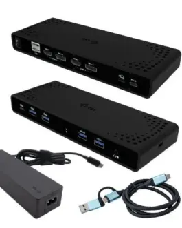 i-tec Universal Docking Station Dual 4K Display Power Delivery 85W + i-tec USB-C зарядно
