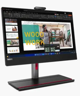 Alternative view of Lenovo Компютър ThinkCentre M90a G5 12SH000PPB W11Pro i7-14700/16GB/1TB/INT/23.8 FHD/Touch/черен/vPro/3YRS OS + 1YR Premier