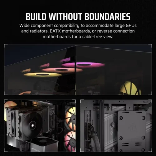 Corsair кутия за компютър 3500X TG Mid-Tower черен