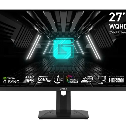 MSI Monitor G274QPX 27 inches/LED/QHD/Flat/240Hz/черен