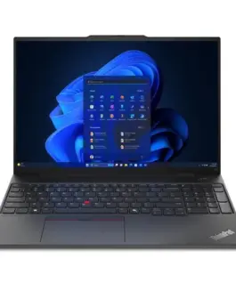 Lenovo Лаптоп ThinkPad E16 G2 21MA002RPB W11Pro Ultra 7 155H/16GB/512GB/INT/16.0 WUXGA/Graphite черен/3YRS OnSite + 1YR Premier