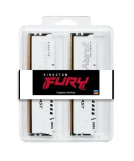 Alternative view of Kingston памет DDR5 Fury Beast 32GB(2*16GB)/6000 CL36 бял