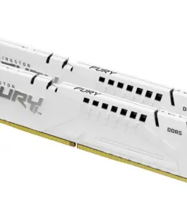 Kingston памет DDR5 Fury Beast 32GB(2*16GB)/6000 CL36 бял