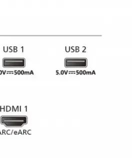 Alternative view of Philips TV LED 50 inches 50PUS8009/12