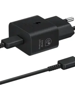 Samsung Samsung 25W Travel Adap EP-T2510 +КабелC черен