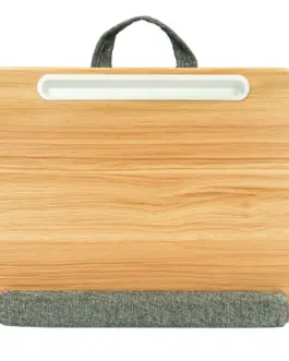 Alternative view of Techly Лаптоп stand for lap soft padding, extendable мишка shelf 410x335mm