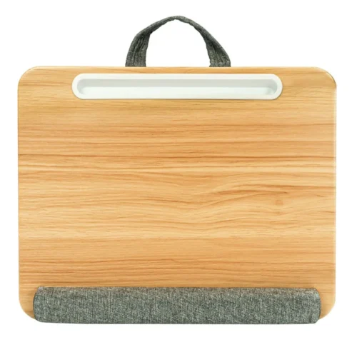 Alternative view of Techly Лаптоп stand for lap soft padding, extendable мишка shelf 410x335mm