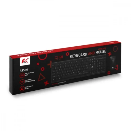 Maclean Wireless keyboard and mouse NanoRS RS580