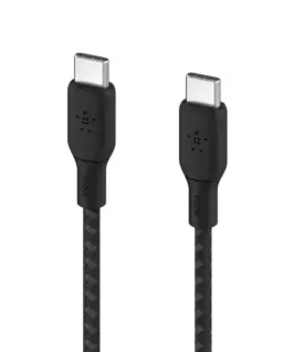 Alternative view of Belkin кабел USB-C to USB-C 100W 3m черен