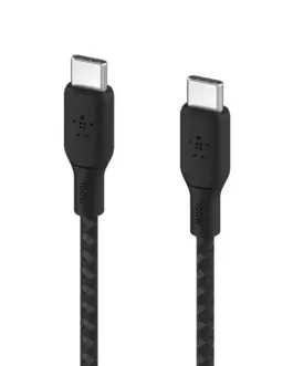 Alternative view of Belkin кабел USB-C to USB-C 100W 3m черен